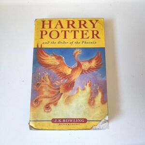 Harry Potter and the Order of the Phoenix Paper Back Book - Damaged
